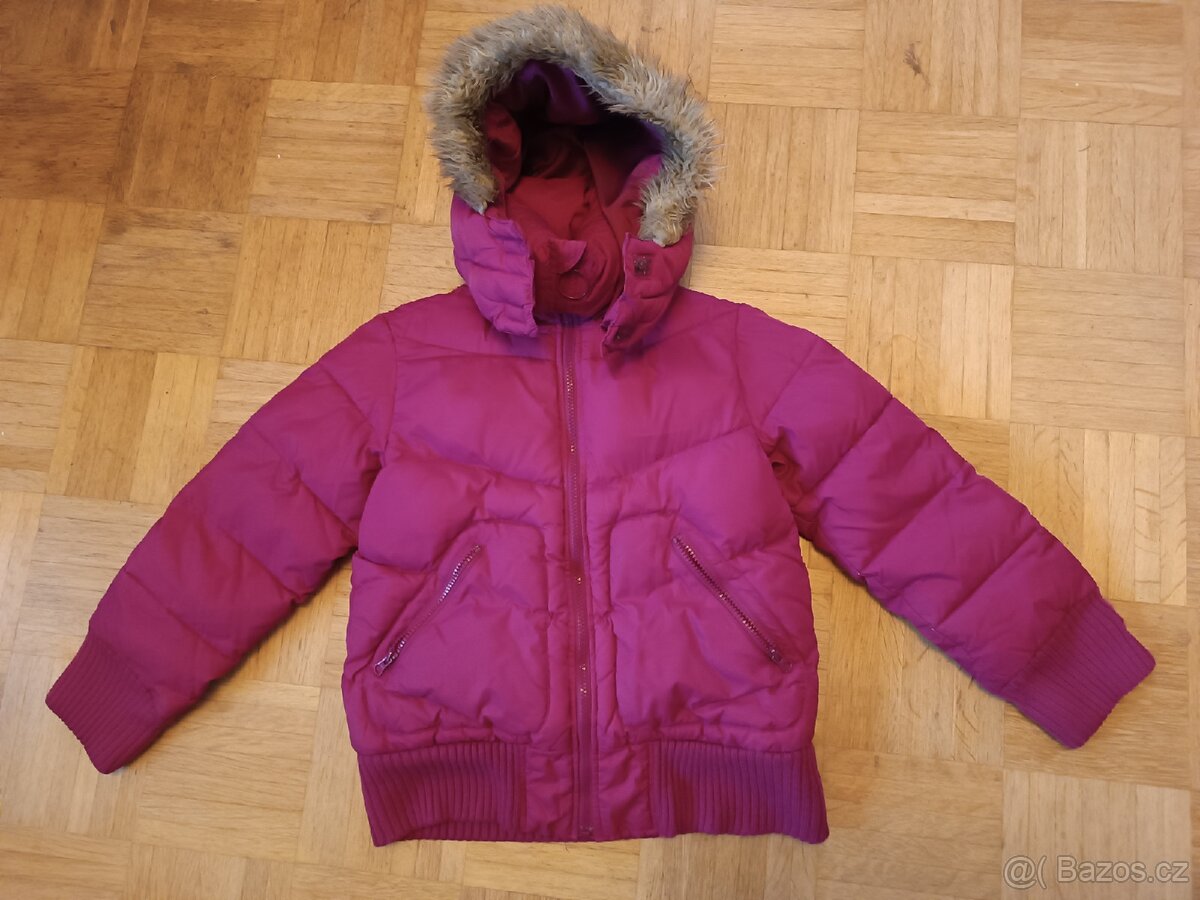 Dívčí zimní bunda 152 - 2