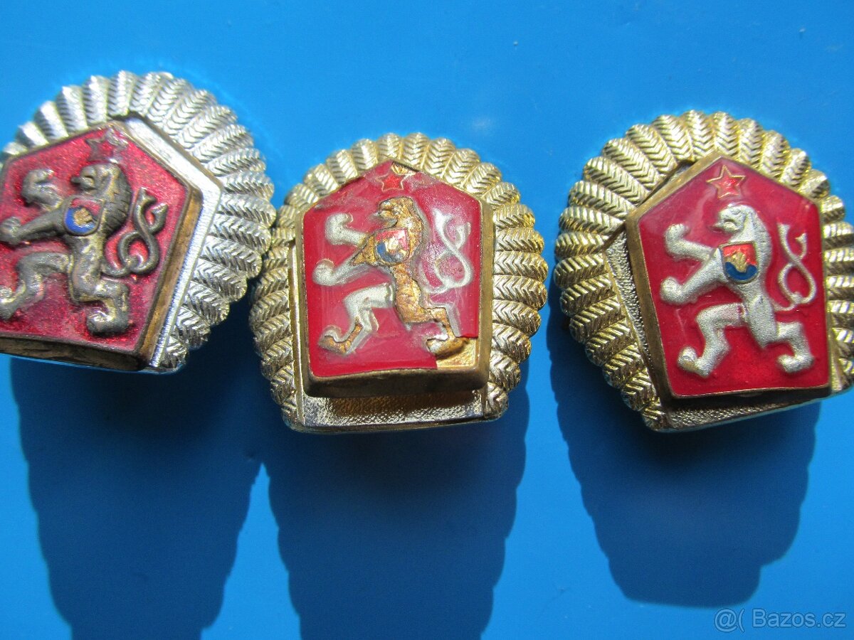 Vojenské odznaky-retro - 2