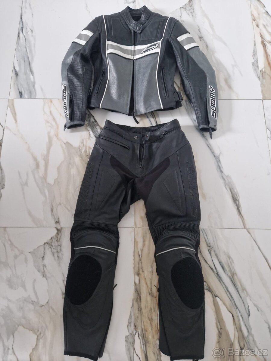 Moto bunda a kalhoty - nove - 2