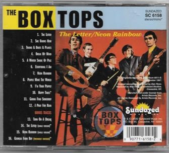 The Box Tops -The Letter/Neon Rainbow - 2