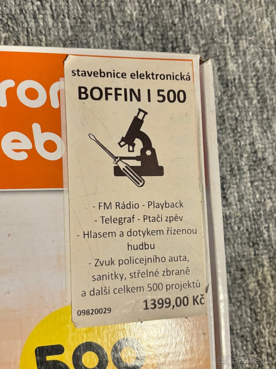 Elektrostavebnice Boffin I 500 - 2