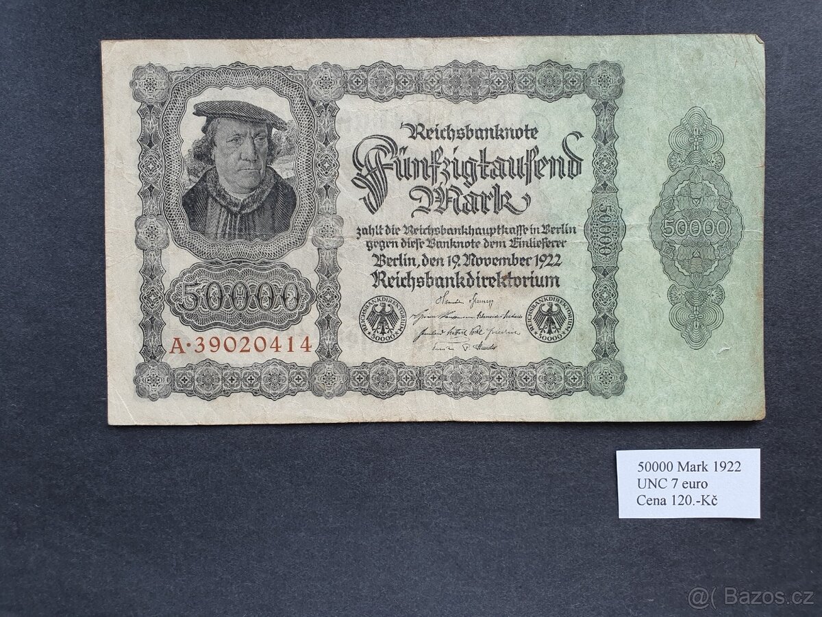 Prodám Bankovky 20 ks - 2