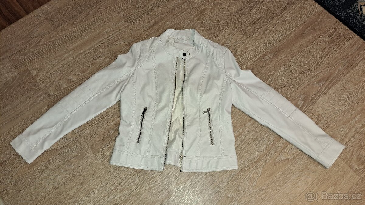 Koženková dámská bundička - vel. M - 2