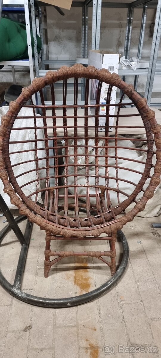 Zahradní křesla z proutí - 2