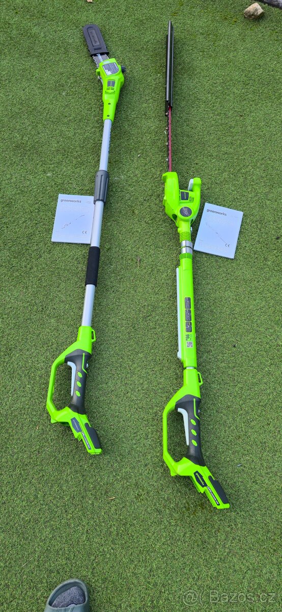 Núžky na živý plot a prořezavač větví - 2