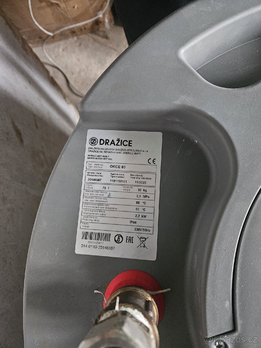 Bojler Drazice 80l - 2