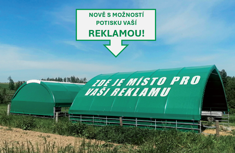 Plachtový přístřešek pro zvířata - SLEVA 10% - 2