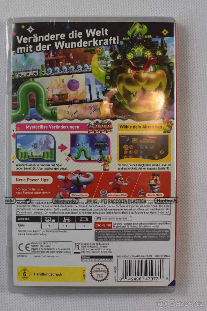 Super Mario Bros. Wonder Nintendo Switch (Nová) Zabalená - 2