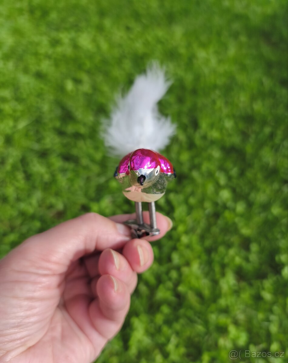 Vánoční ptáčci,špička,řetězy - 2