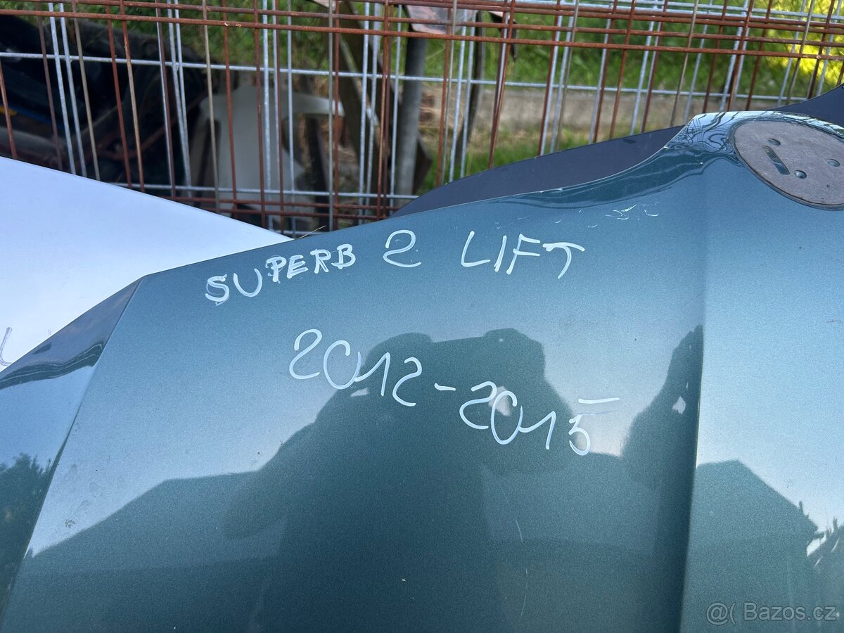 Škoda Superb II lift kapota - 2