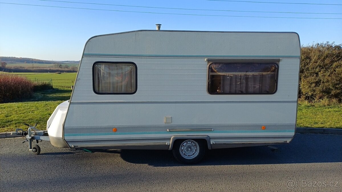 Karavan Caravelair Bamba 395 + předstan + 100km/h - 2