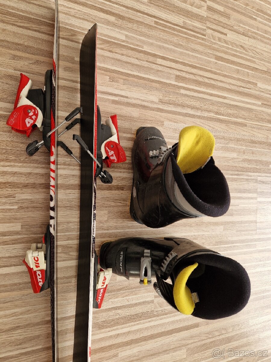 Dětské lyže 100cm + boty - 2