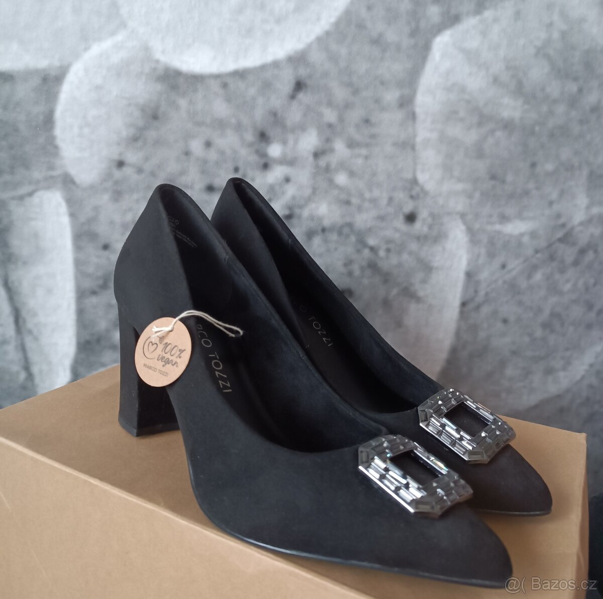 Černé lodičky Marco Tozzi vel.40 - 2
