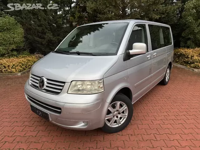 VW Multivan 1.9TDI 75kW,7.Míst,2xšoupačky,Tažné,Klim,bez DPF - 2