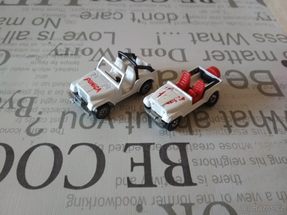 autíčka - angličáky Jeep - 2