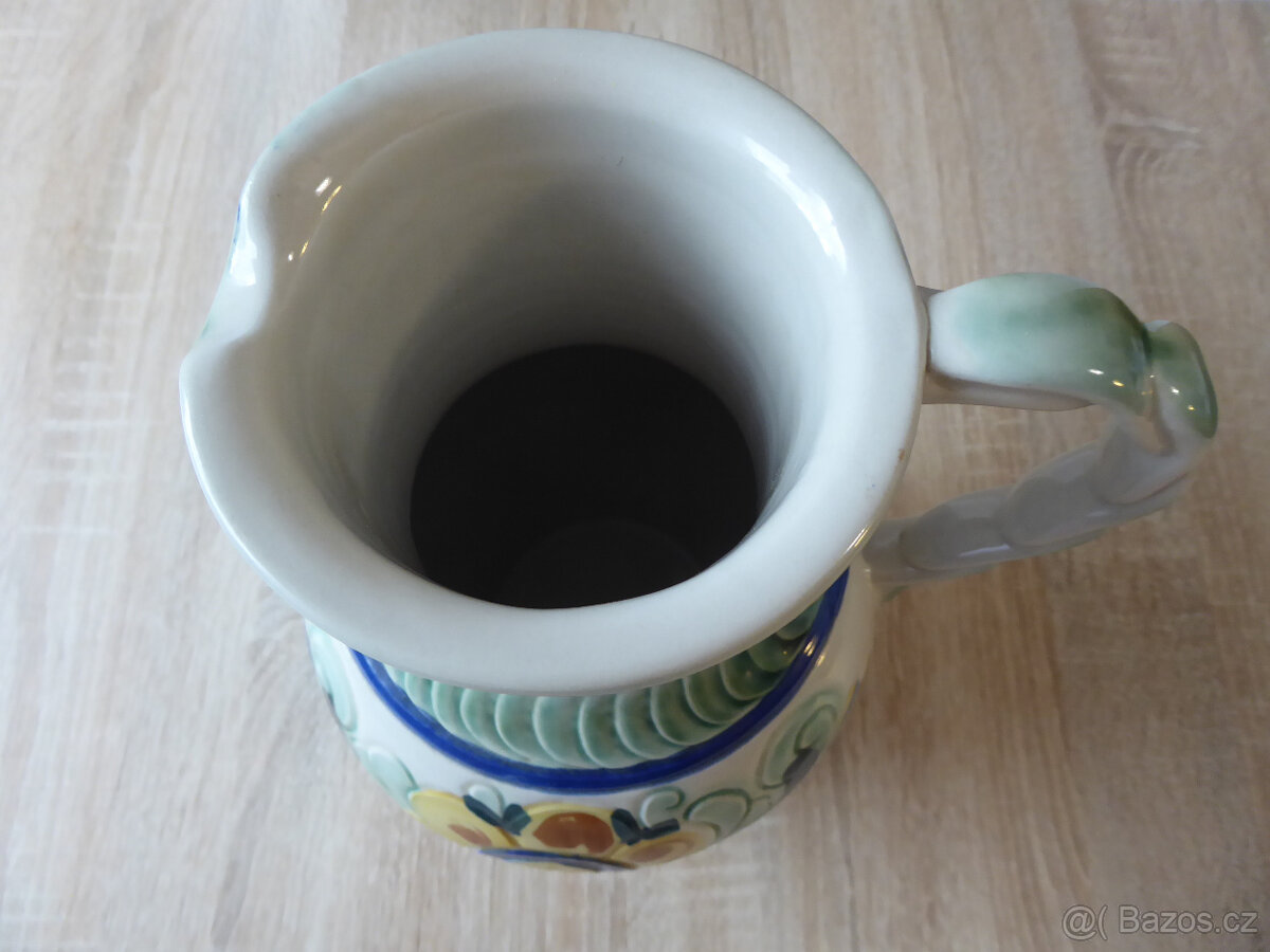 Džbán zelený značený - 2