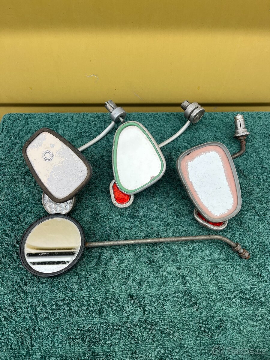 Prodám zrcátka Jawa na řídítka - 2