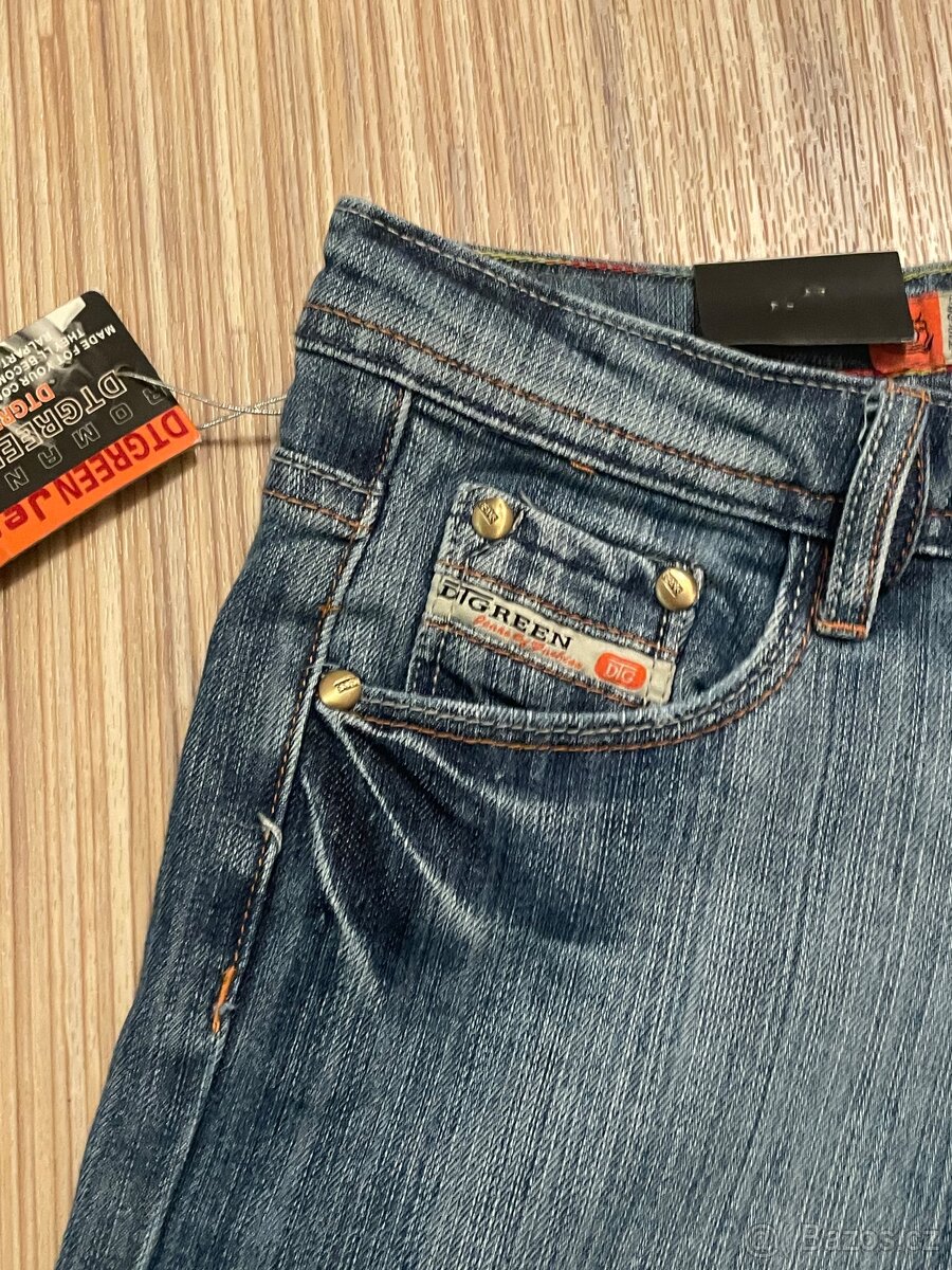 Nové džíny vintige s cedulkou xxs - 2