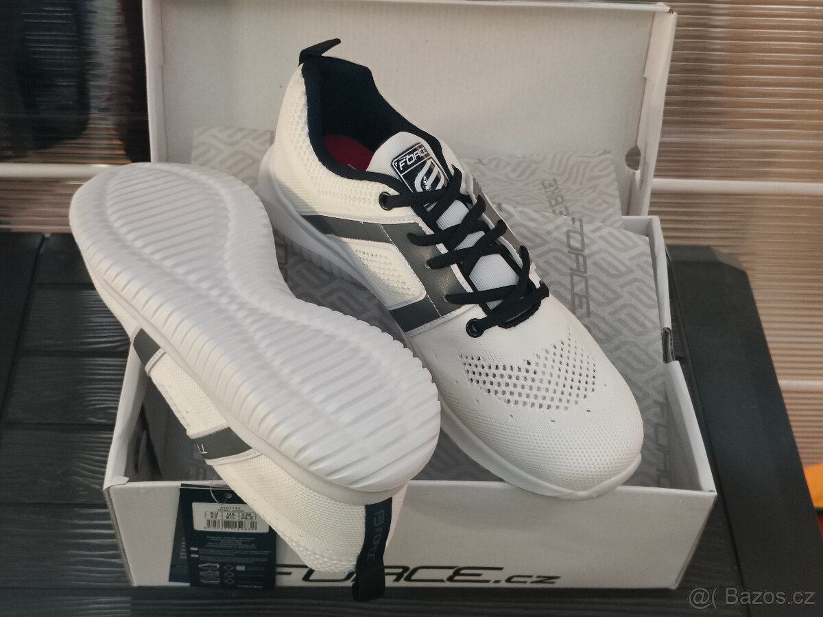 Boty / tenisky FORCE TITAN, bílé , vel. 42 - 2