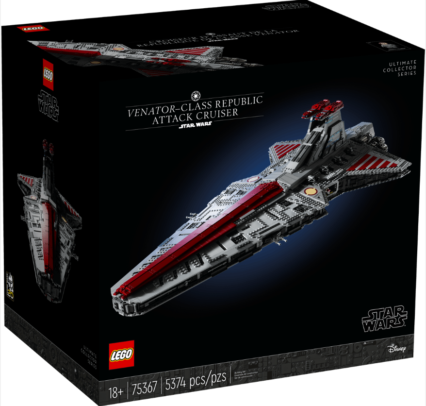 LEGO Star Wars 75367 Útočný křižník Republiky třídy Venator - 2