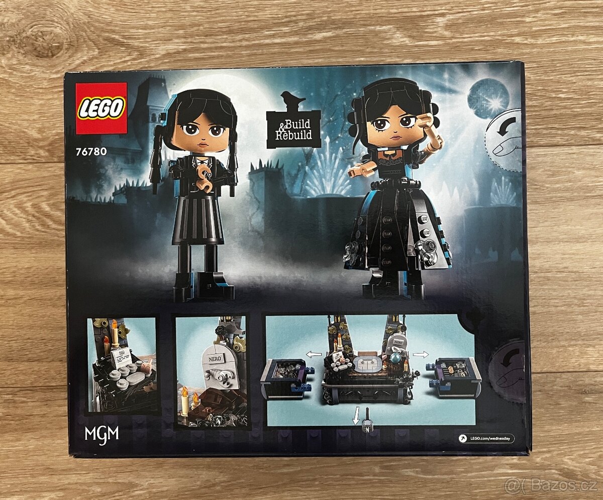 LEGO® Wednesday 76780 Figurka: Wednesday Addamsová - 2