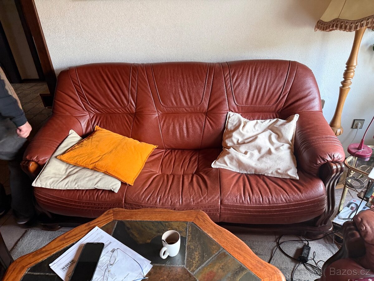 Sedačka a křesla za 1000 v kůži - 2