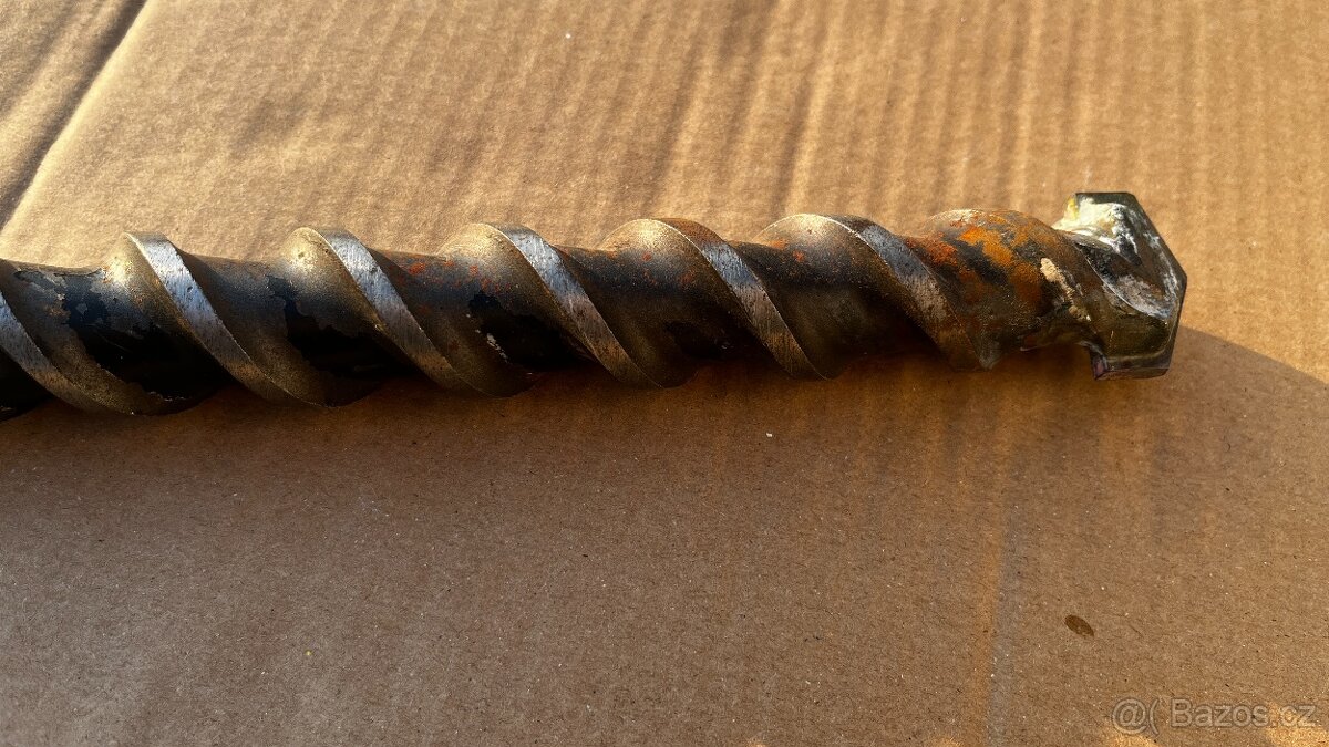 Vrták do kladiva 35 mm / 550 mm mnohohran - 2