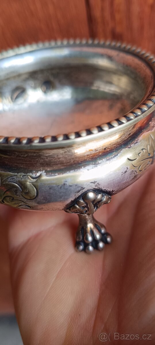 Slánka postříbřená první republika - 2