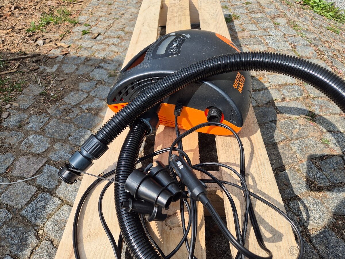 Elektricka pumpa Outdoor master OP20, člun, padlboard - 2