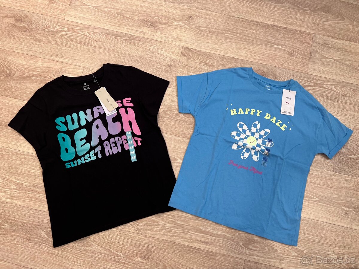 Dívčí trička 158/164 - 2