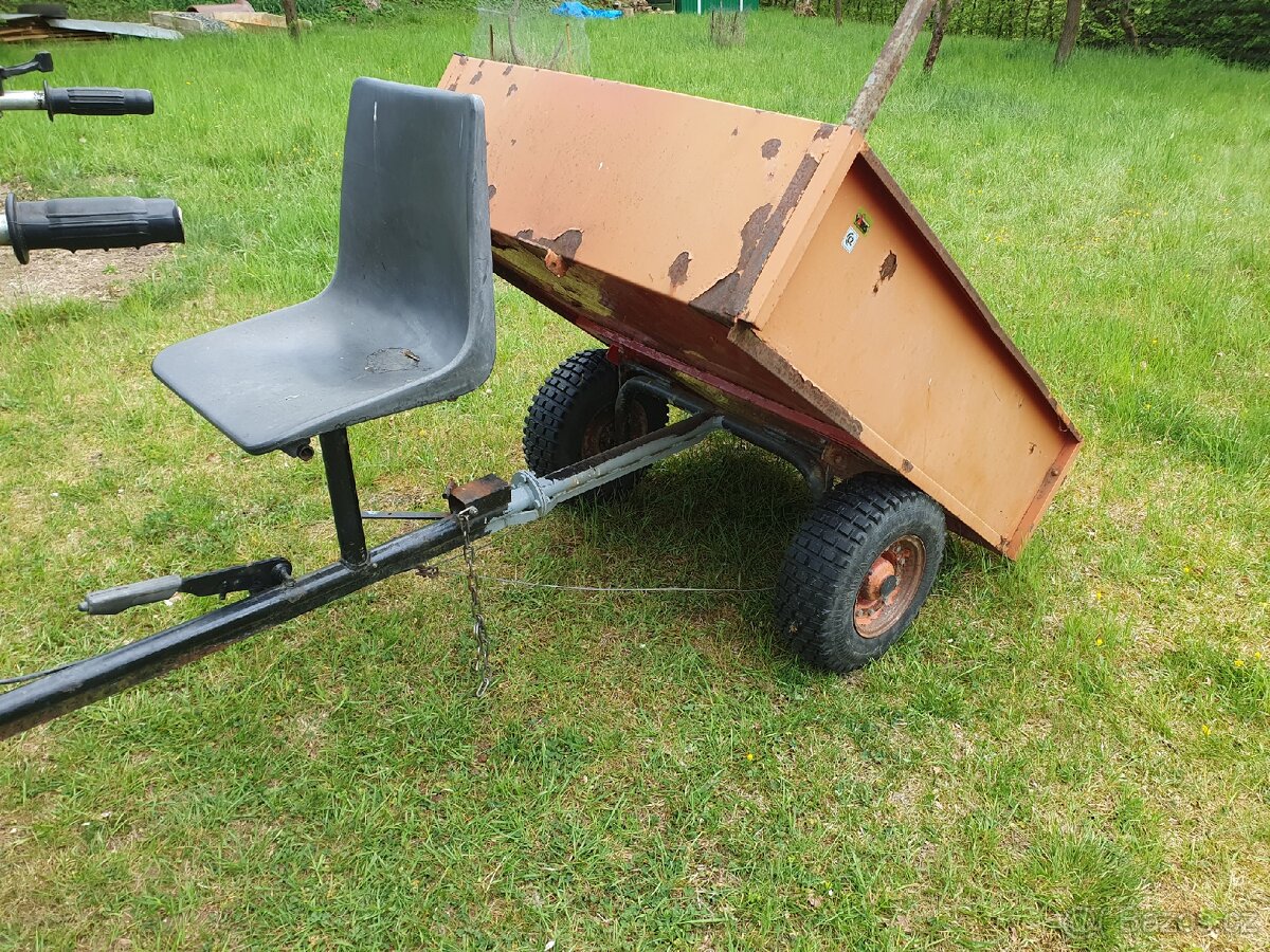 Malotraktor VARI se sklopným valníčkem - 2