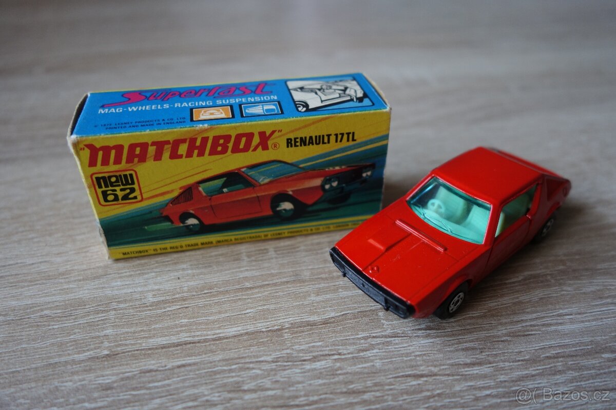 Matchbox Superfast No. 62 Renault 17 TL - 2