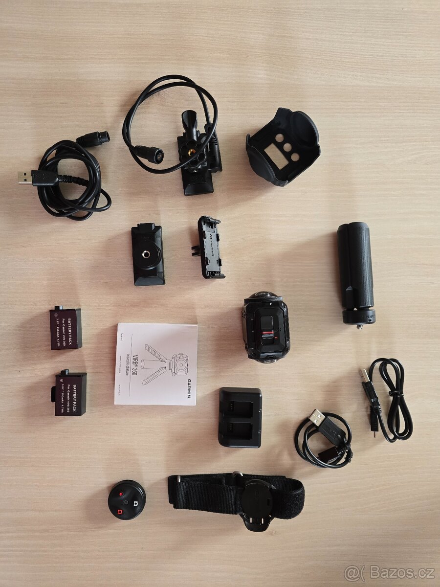 Akční kamera - GARMIN VIRB 360 s příslušenstvím - 2