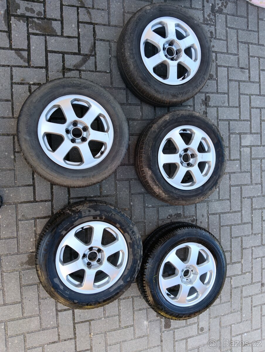 ALU disky 5x100 škoda Octavia 1 - 2