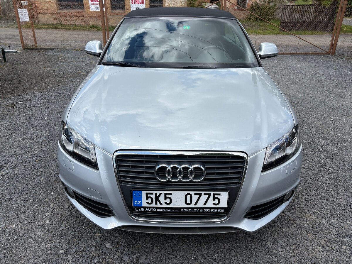 AUDI A3 cabrio 1.8T S line Dohoda jistá - 2