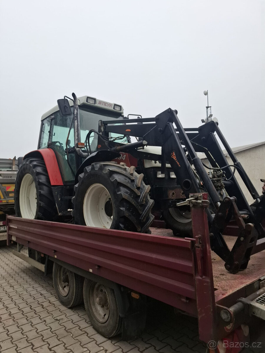 Traktor Steyr 9094 (CASE IH CS 94) s čelem - 2