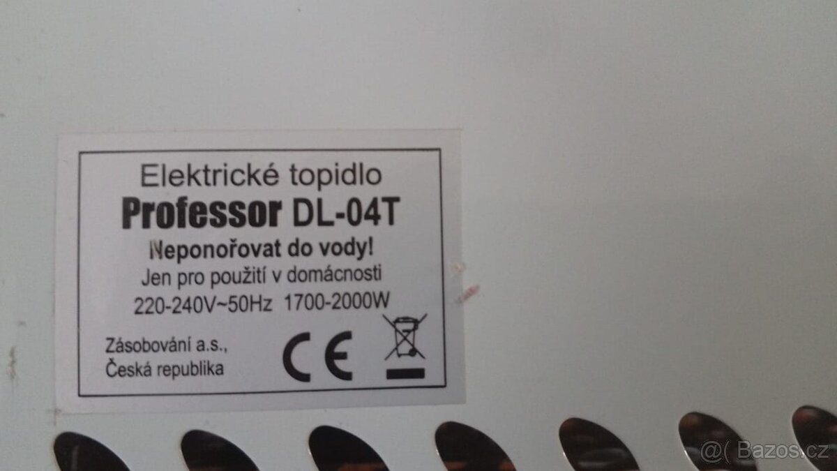 Elektrické topidlo - 2