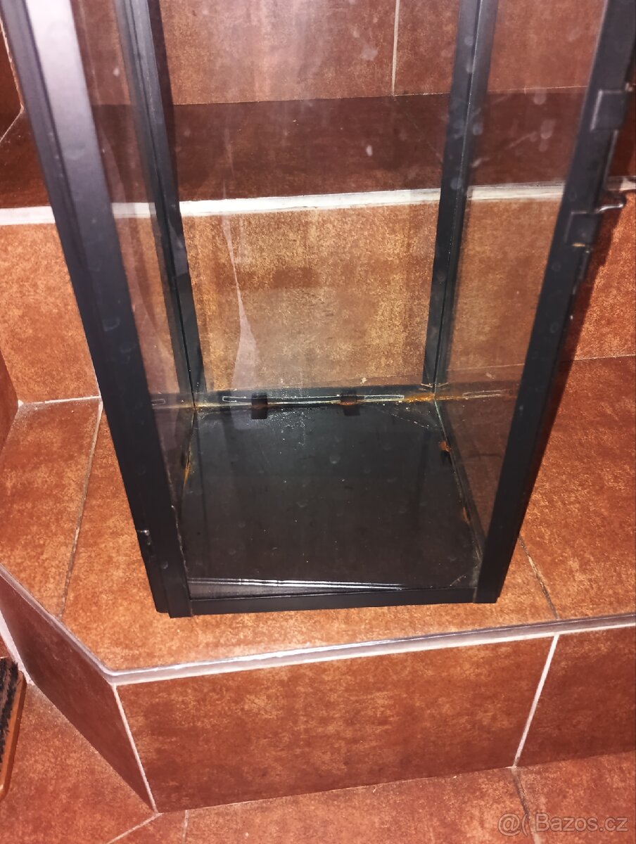 Lucerna - venkovní na svíčku - Thulit výška 50 cm - 2