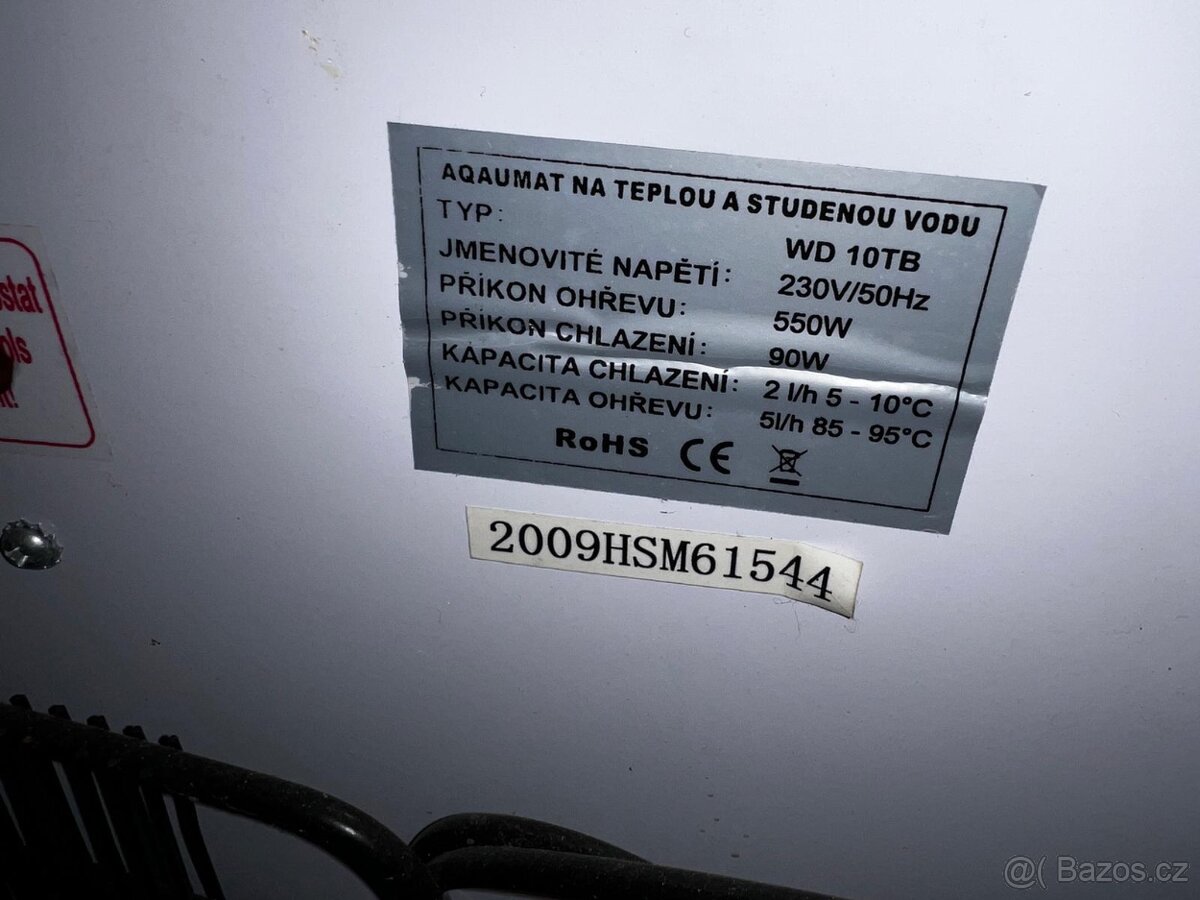 Zásobník dávkovač teplé a studené vody - 2