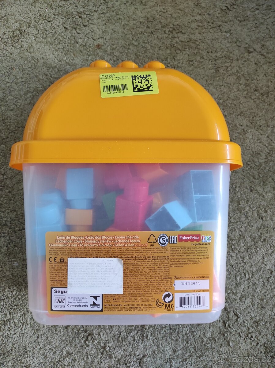 Kostky mega bloks - nové - 2
