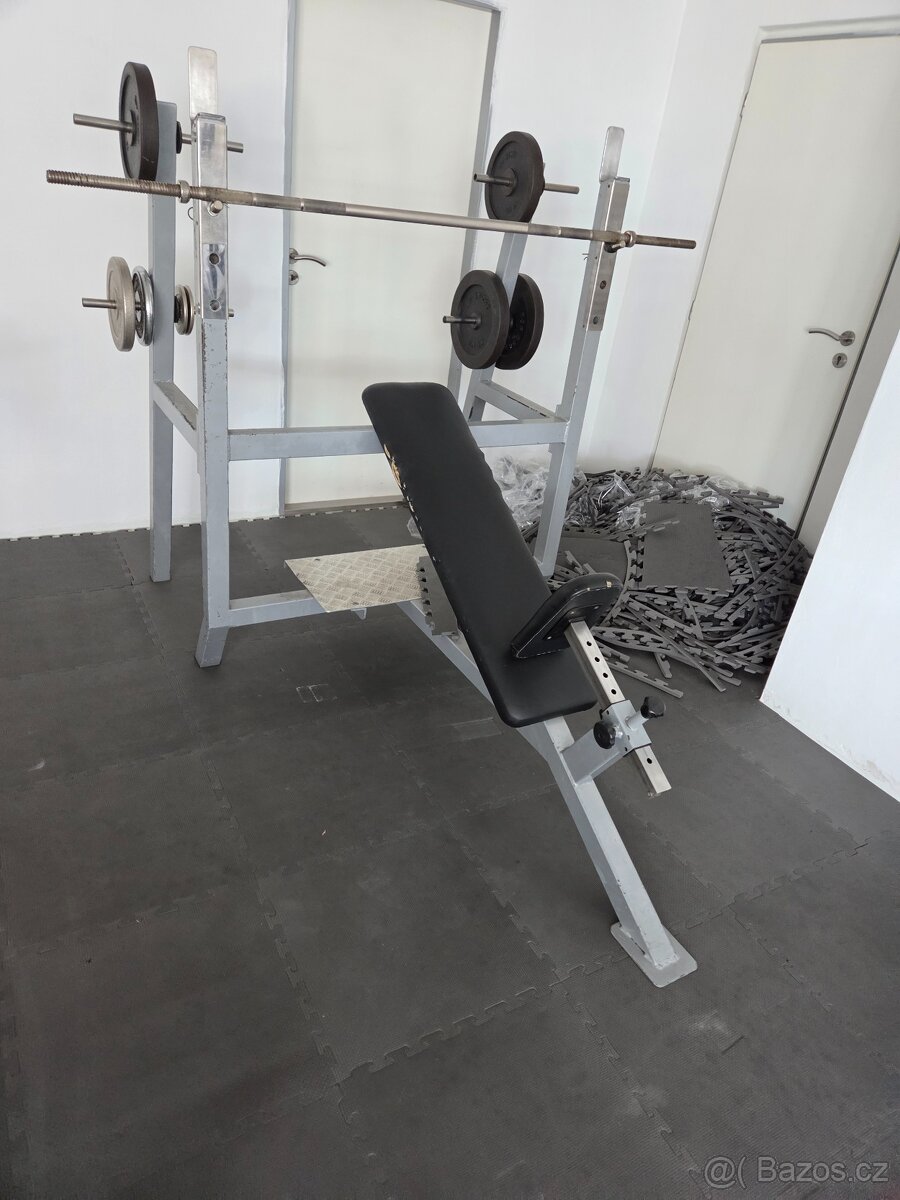 Prodám nakloněný Bench press - 2