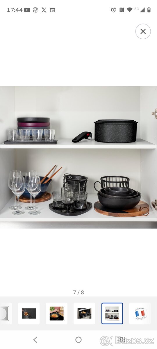 Sada nádobí Tefal Ingenio Black Stone 13 ks - 2
