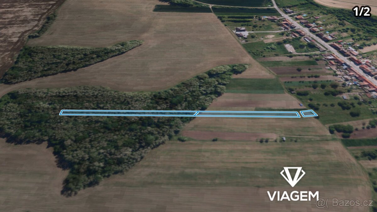 Pole 5 817 m², Podíl 17 % o výměře 970 m² - 2