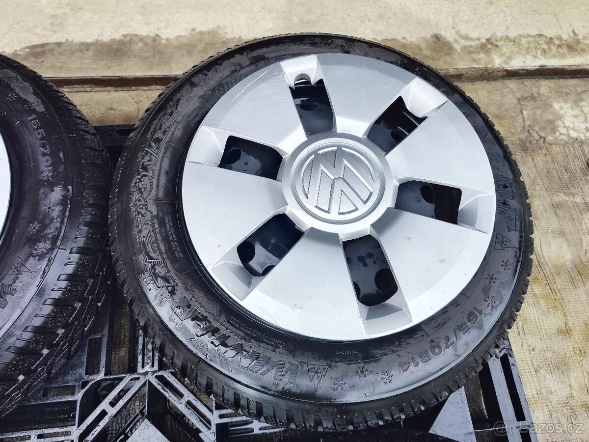 Sada=5x112=orig.VOLKSWAGEN=s pneu=165/70 R14 - 2