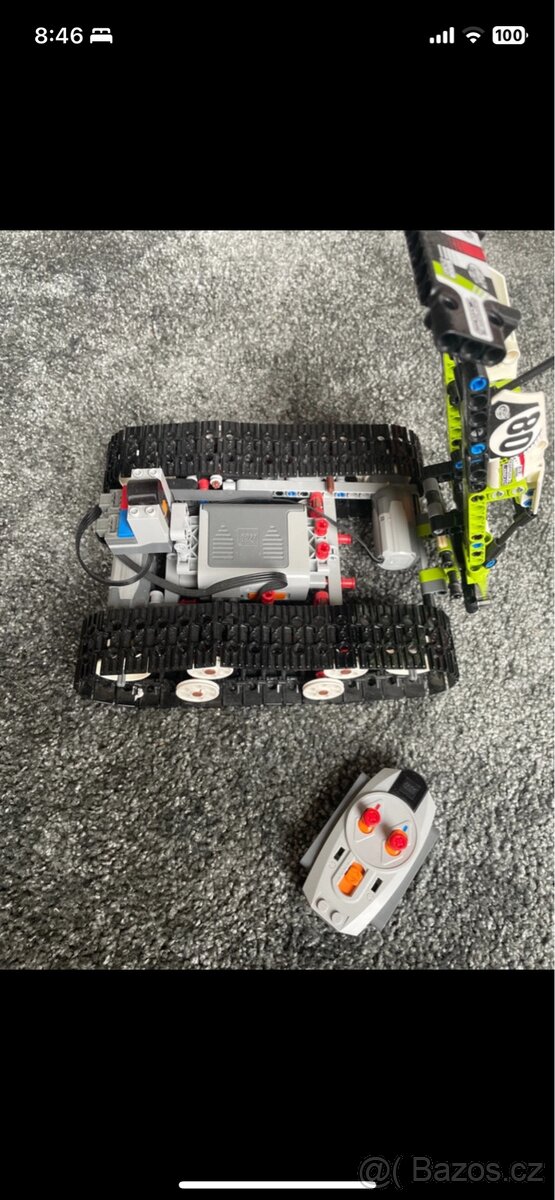 Lego technic pásové auto - 2