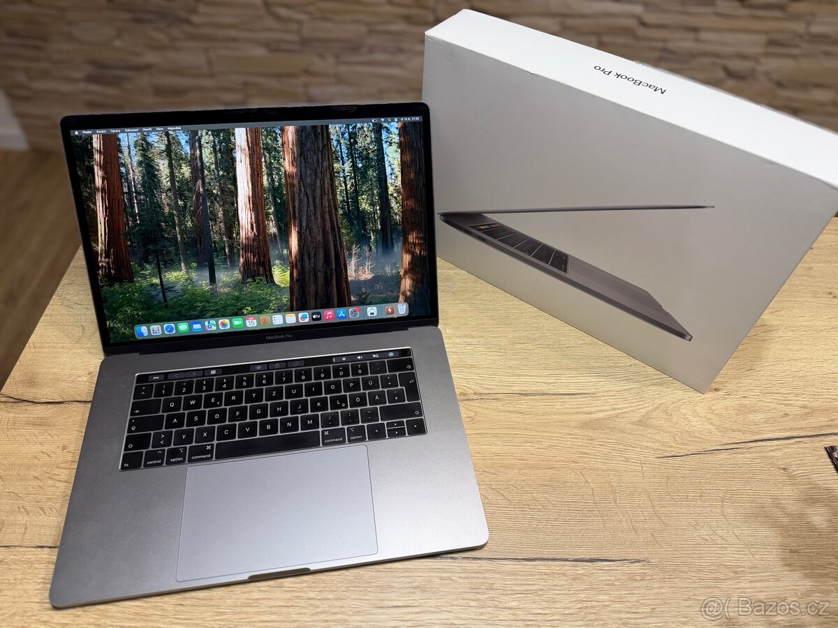 Apple MacBook Pro 15,4" 2019 TouchBar i9 16GB RAM 500SSD - 2