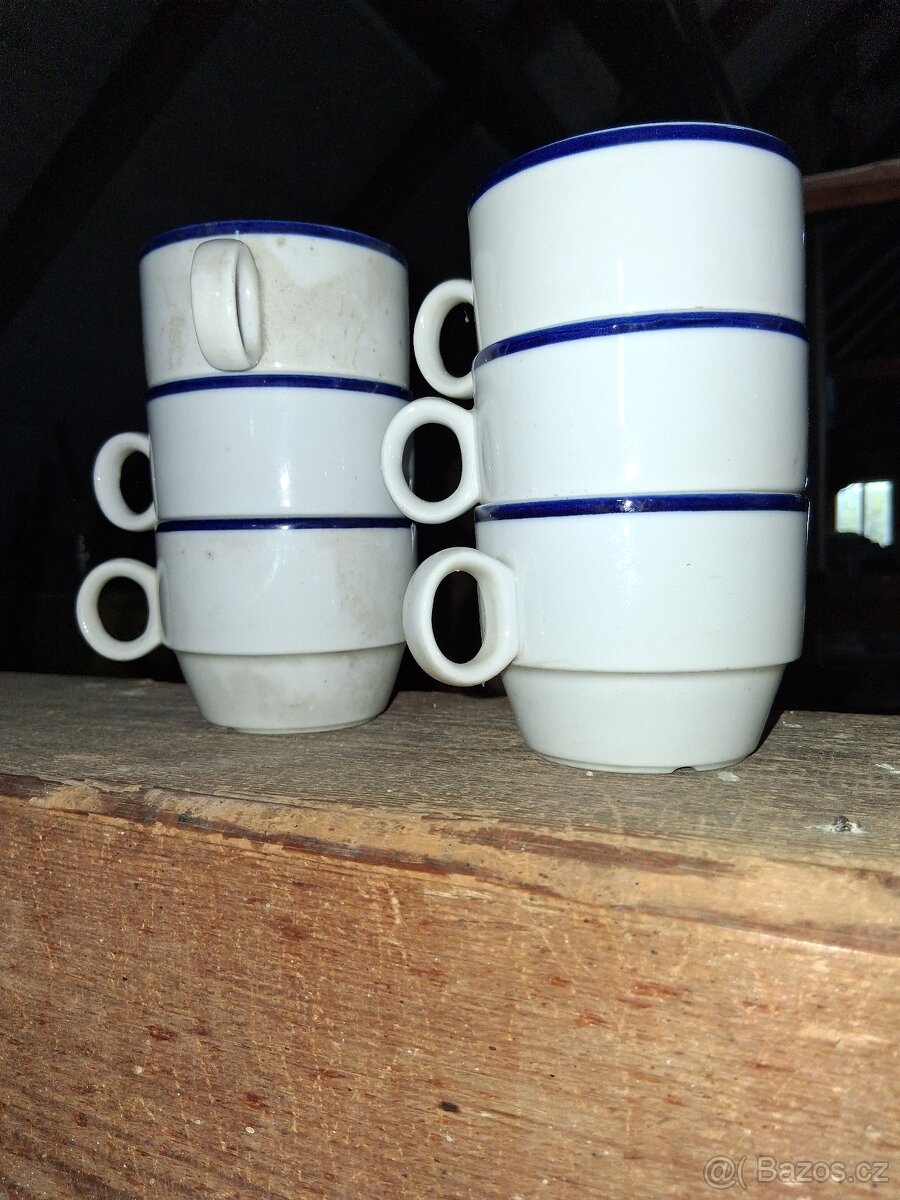 Retro gastro hrnky - 2