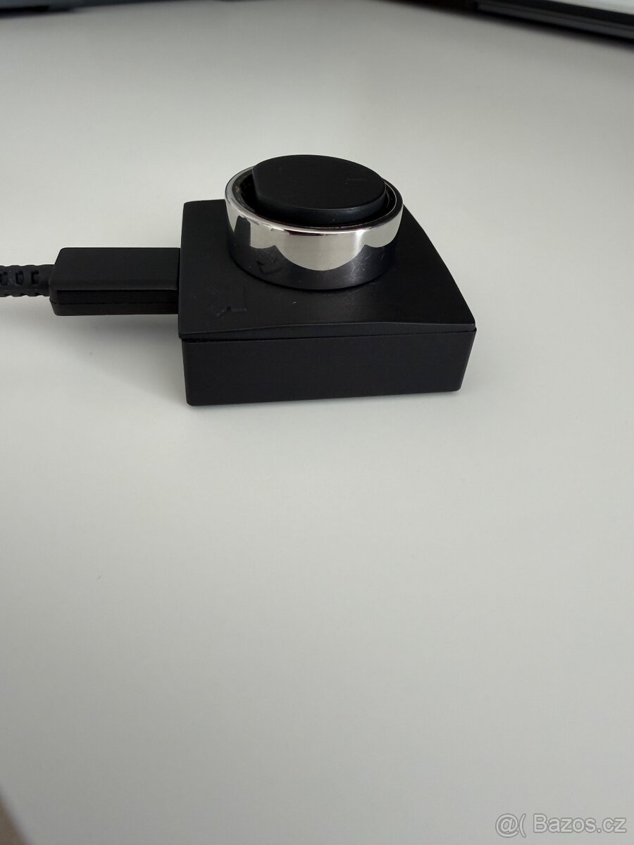 Ultrahuman Ring Air Space Silver – Velikost 8 -Top stav - 2