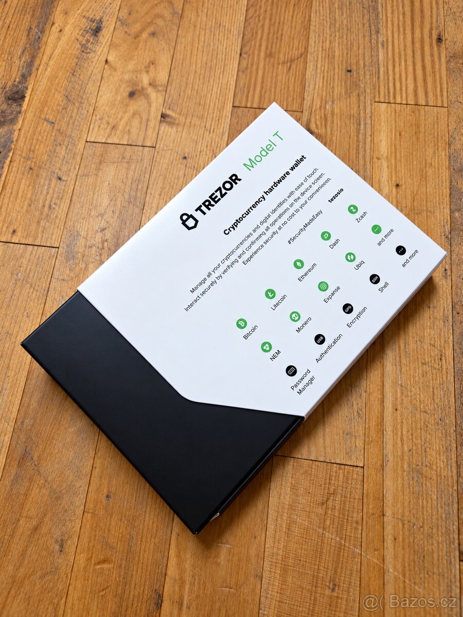 TREZOR Model T nový NEROZBALENY - 2