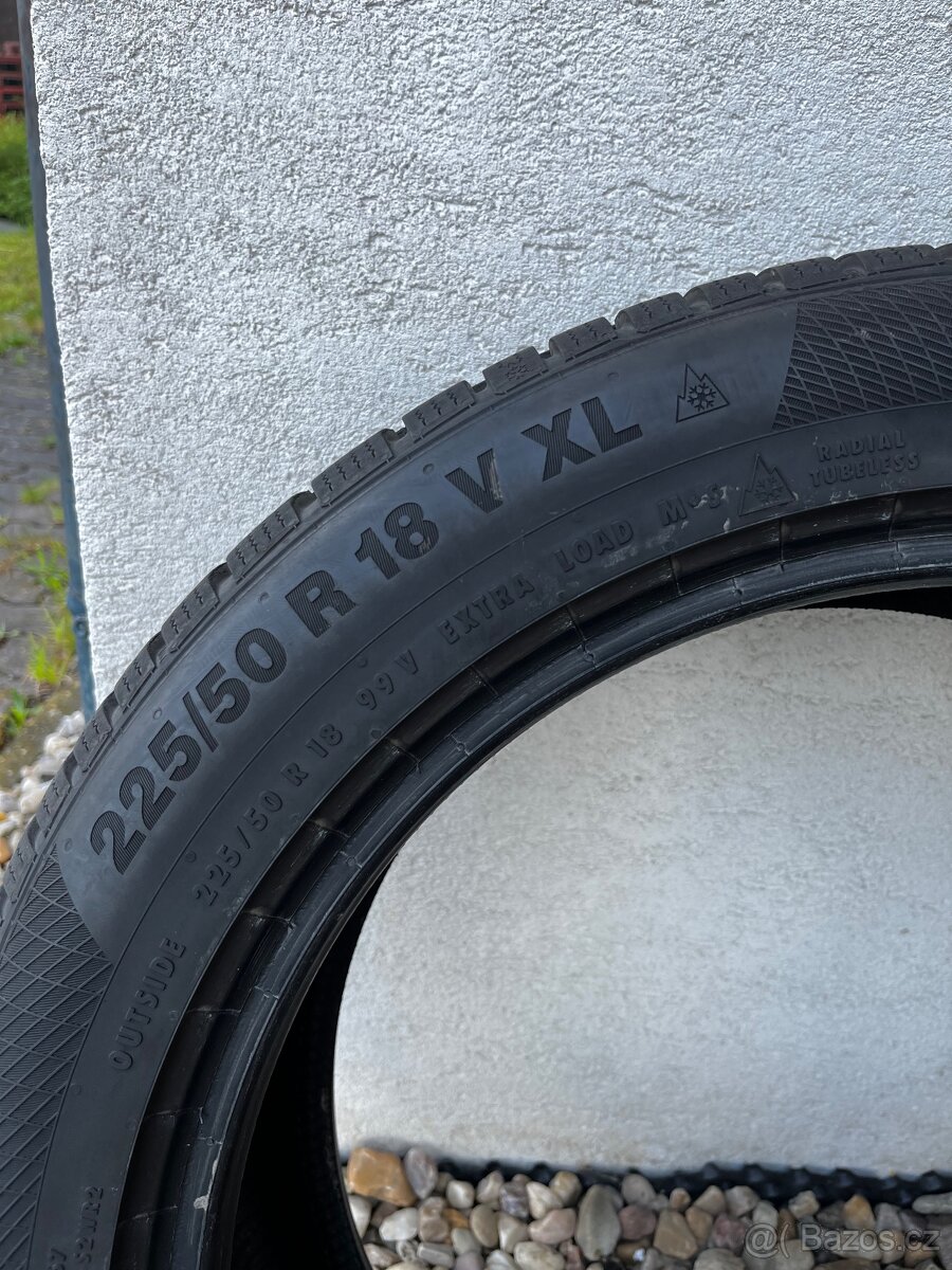 225/50/R18 zimní continental - 2